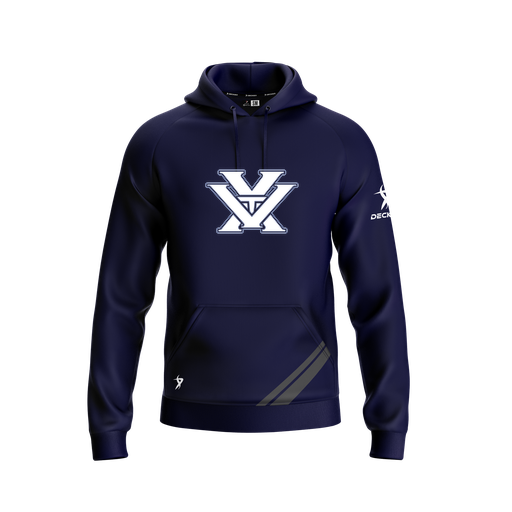 [FOLHSMNV-YXS-LOGO1] Decker Summit Hoodie (Youth XS, Navy, Logo 1)