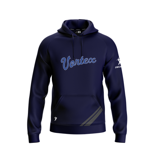 [FOLHSMNV-YXS-LOGO2] Decker Summit Hoodie (Youth XS, Navy, Logo 2)