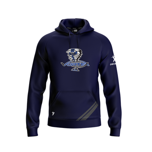 [FOLHSMNV-YXS-LOGO3] Decker Summit Hoodie (Youth XS, Navy, Logo 3)