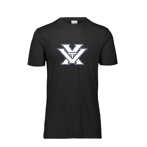 [FTSCUBBK-YS-LOGO1] Decker Youth Tri-Blend T-Shirt - Short Sleeve (Youth S, Black, Logo 1)