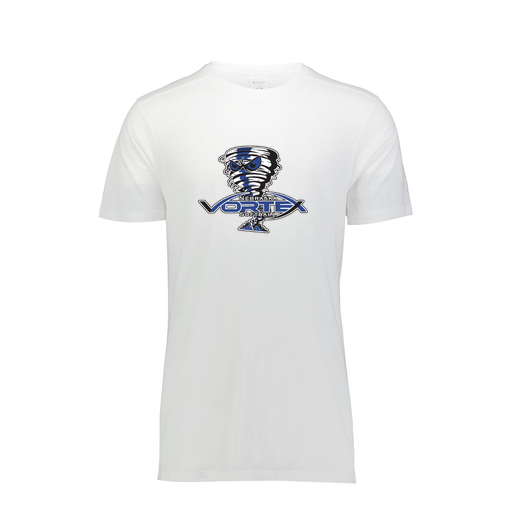 [FTSCUBWH-YS-LOGO3] Decker Youth Tri-Blend T-Shirt - Short Sleeve (Youth S, White, Logo 3)