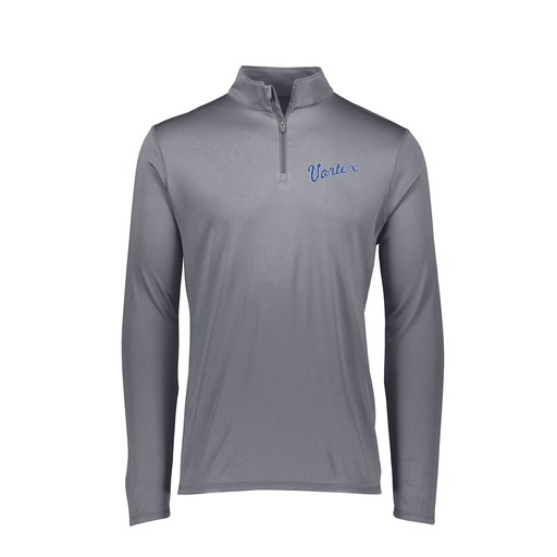 [FTLQFLGY-FAXS-LOGO2] Decker Women's Flex-Lite 1/4 Zip Shirt (Female Adult XS, Gray, Logo 2)