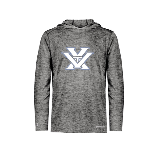 [FOLHCGBK-AS-LOGO1] Decker Men's Charge Hoodie (Adult S, Black, Logo 1)